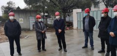區委常委、副區長吳志平，副區長張軼督查物流園項目、雙益二期項目復工情況